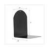 Universal Bookends, Magnetic, 6x5x7, Metal, Blk, PK2 UNV54071